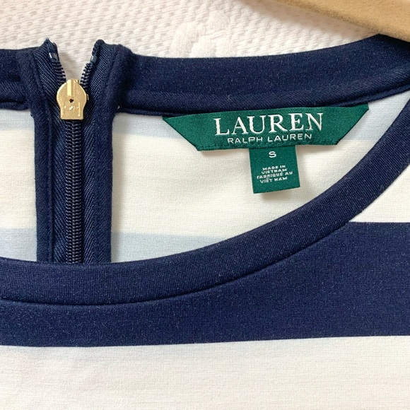 NWT Lauren Ralph Lauren Kitsu Striped Dress - Picture 9 of 16